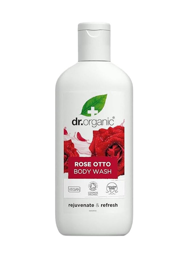 dr.organic Dr. Organic Rose Otto Body Wash, Rejuvenate And Refresh  - Image 1