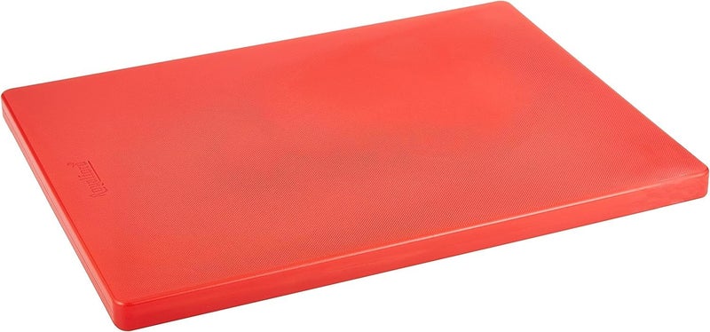 PAUL SONS Commercial Cutting BoardChopping Board for Kitchen Plastic Chopping Board with Anti Slip Surface Size 18 x 12 x 12 Red Pack of 1Pc - Image 1