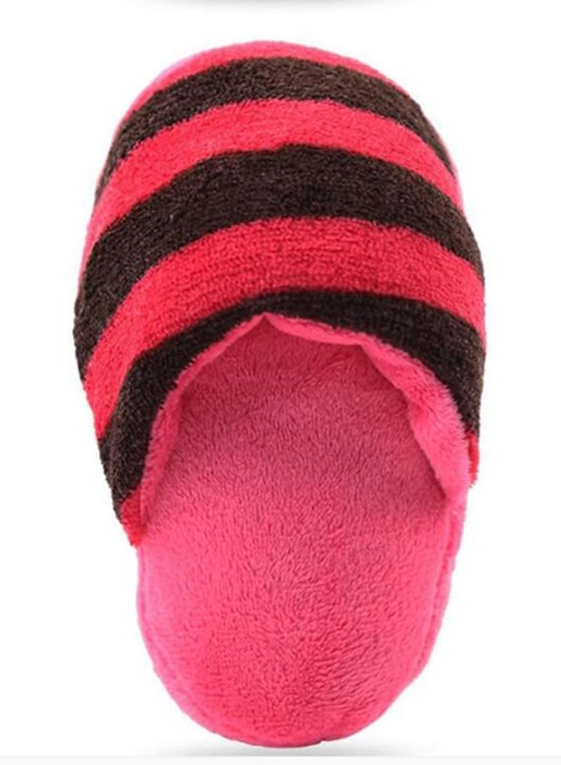 GGOOT Pet Toys Squeaker Plush Slipper Shaped Puppy Dog Sound Chew Play Toys For Funny Dog Products Outdoor Training Toy(A)  - Image 1