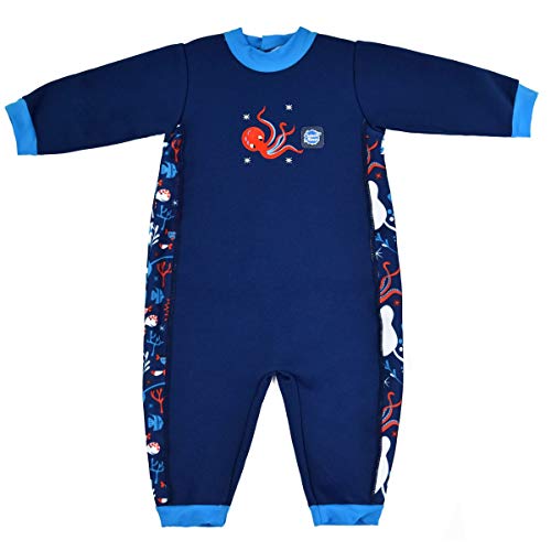 Splash About Warm in One Baby Wetsuit, Under The Sea, 6-12 Months - Image 1
