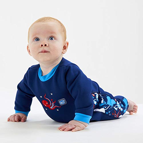 Splash About Warm in One Baby Wetsuit, Under The Sea, 6-12 Months - Image 4