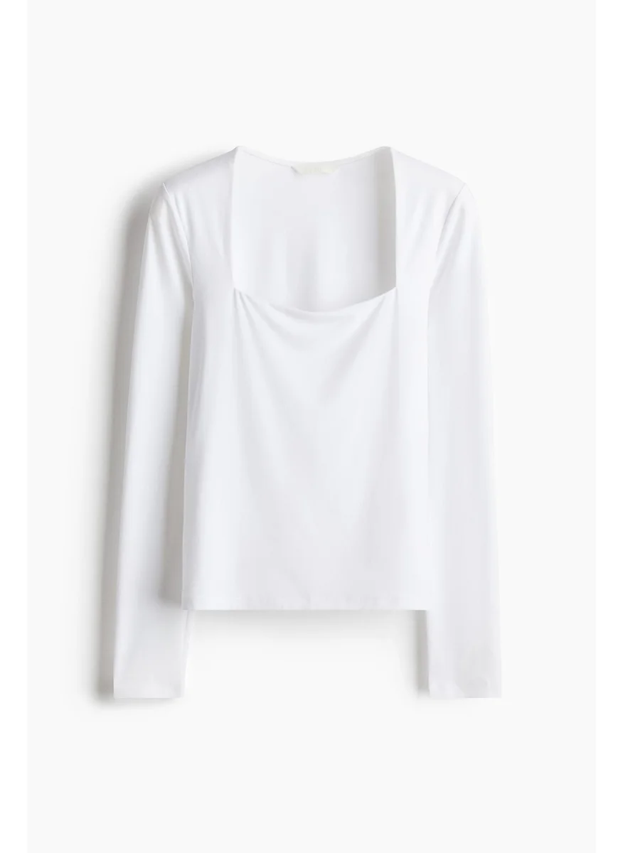 اتش اند ام Long-Sleeved Jersey Top