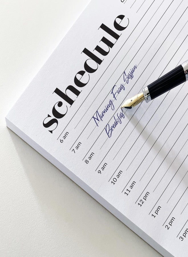 HADIGU Daily Planner Notepad with Hourly Schedule, A5 Size, Daily Schedule and To Do List Notepad, Time Block Planning Pad. - Image 2