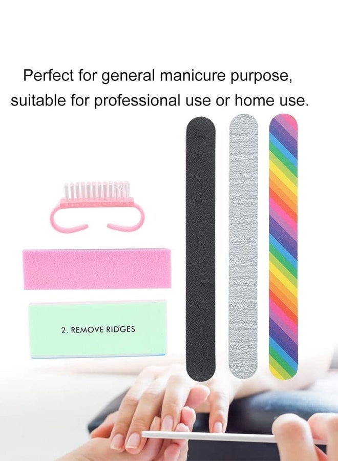 MARGOUN 6-Piece Manicure Set Essential Nail Shaping & Smoothing Kit - Image 4