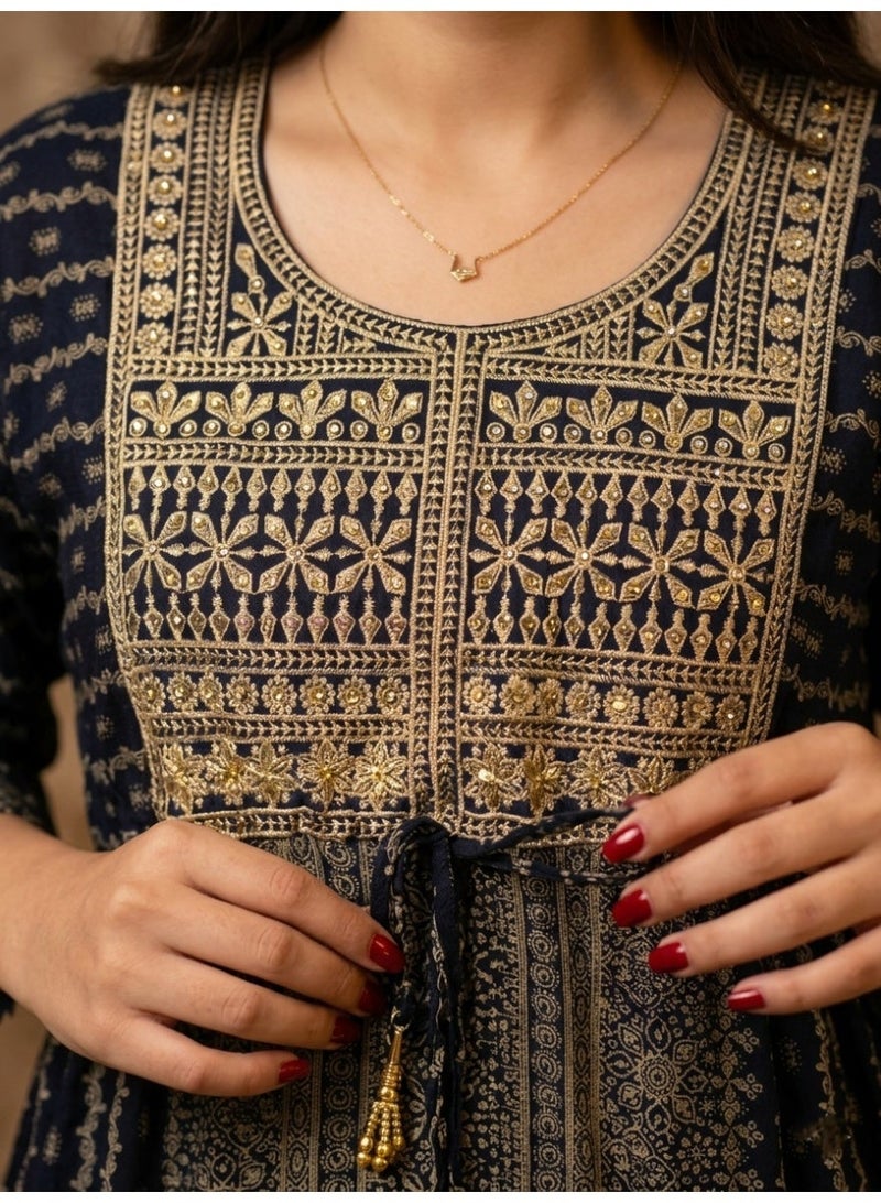 BHNS Embroidered women's jalabiyas, women's jalabiyas, luxurious jalabiyas, 2026 dresses, evening jalabiyas in large and small sizes, Moroccan kaftans, oriental Eid dresses, Emirati abayas for women, gifts, draa'a dresses for Eid, Gulf shirts, Moroccan women's shirts, gifts, abayas, Kuwaiti jalabiyas - Image 4
