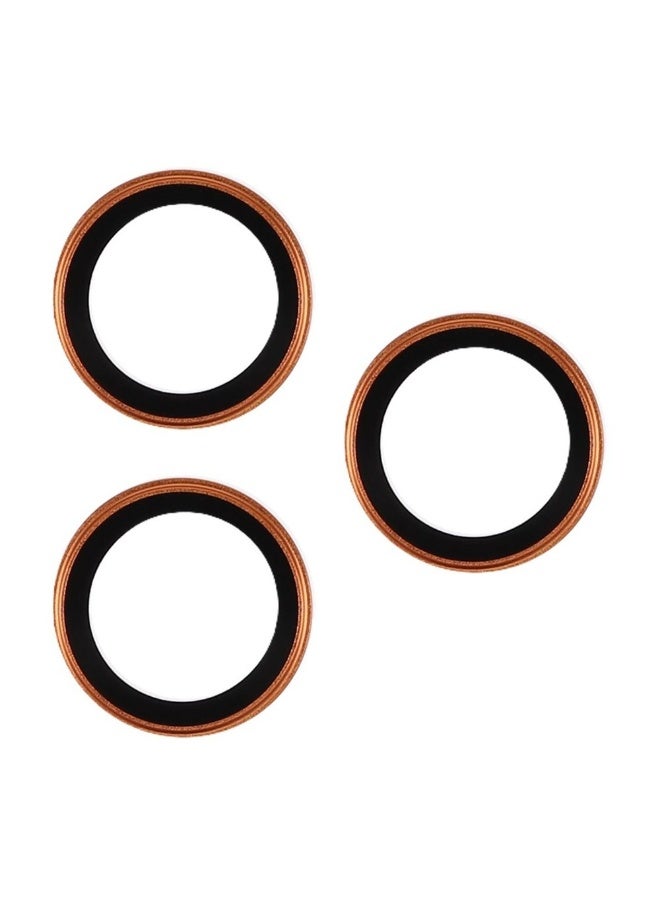 X-LEVEL AR-Spotlight Series For  iPhone 17 Pro Max / 17 Pro Tempered Glass Lens Protector Camera Lens Film - Orange - Image 4