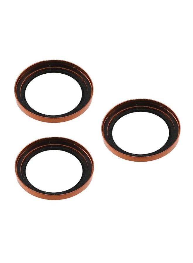 X-LEVEL AR-Spotlight Series For  iPhone 17 Pro Max / 17 Pro Tempered Glass Lens Protector Camera Lens Film - Orange - Image 2