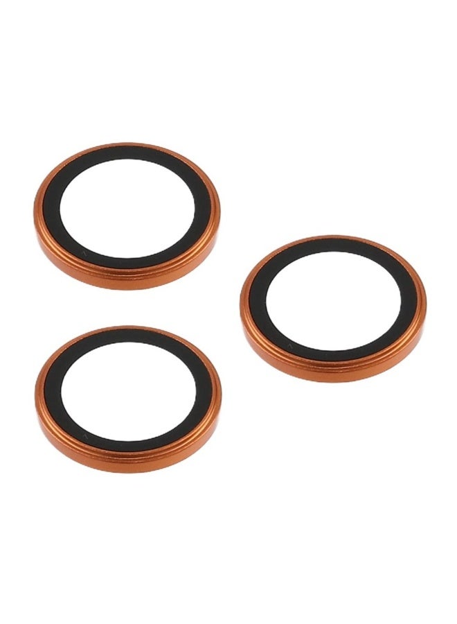 X-LEVEL AR-Spotlight Series For  iPhone 17 Pro Max / 17 Pro Tempered Glass Lens Protector Camera Lens Film - Orange - Image 3