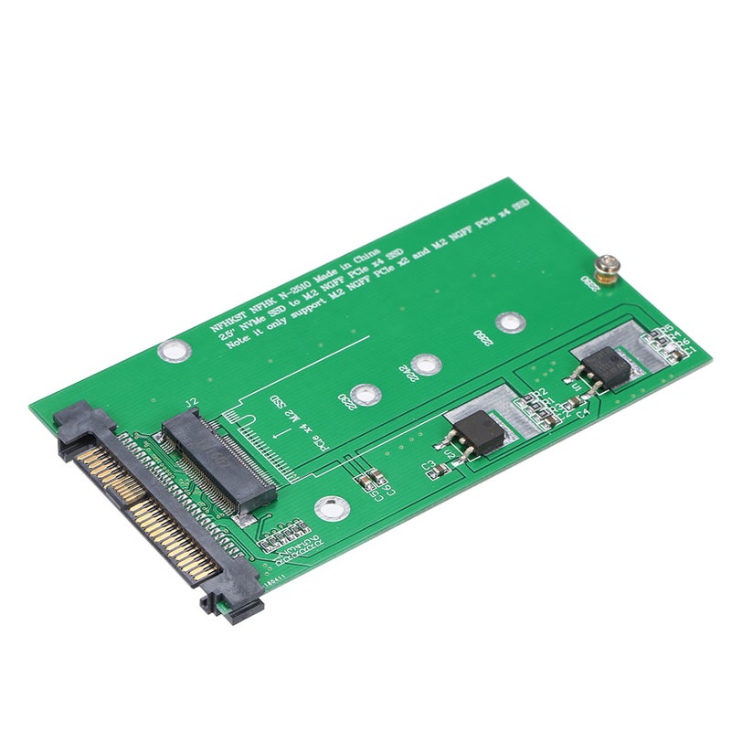 بطاقة محولة من NVME إلى NGFF M-KEY | بطاقة محولة من U.2 إلى M.2 PCI-E | واجهة PCI-E 4X وتزويد طاقة SATA - Image 5