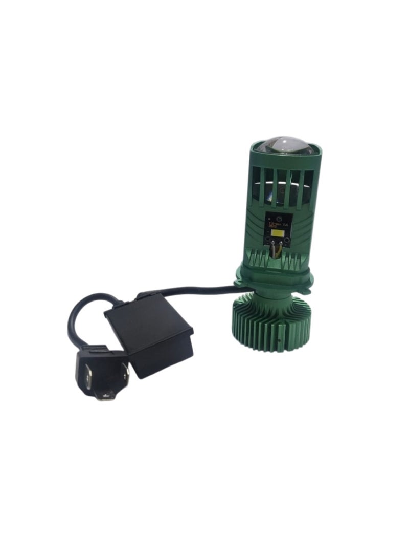 أما طقم مصابيح أمامية للسيارة بتقنية LED T11 H4، أقصى سطوع 6000 كلفن - Image 4