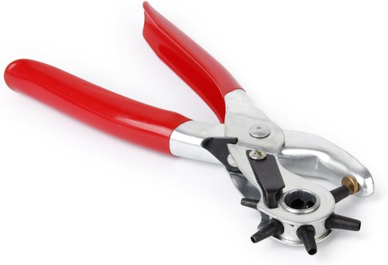 SE 7924LP Heavy-Duty Revolving Leather Hole Punch Tool - Image 5