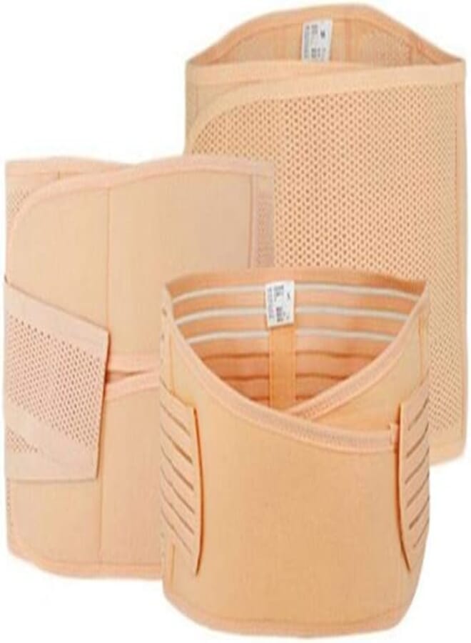 Generic 3 in 1 Postpartum Support Girdle C-section Recovery Belly Wrap Waist Pelvis Postnatal Belt Body Shaper