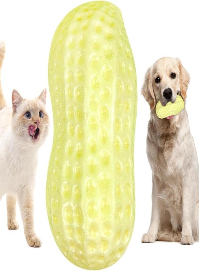 KittuPet ألعاب مضغ للكلاب من KittuPet للكلاب التي تمضغ بقوة، ألعاب تفاعلية للكلاب، ألعاب مناسبة للكلاب المتوسطة والكبيرة، ألعاب تصدر صوتاً، على شكل حبة فول سوداني - Image 5