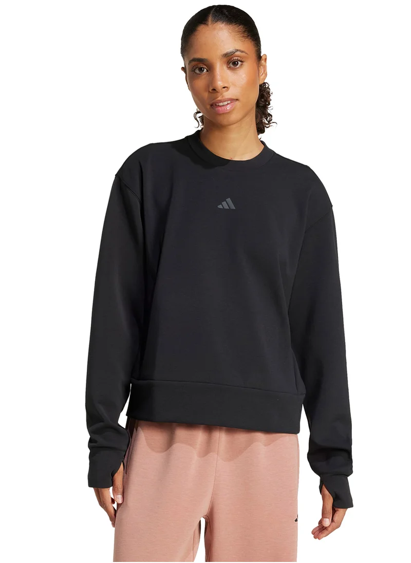 Adidas Designed-For-Training Warm-Up Sweatshirt