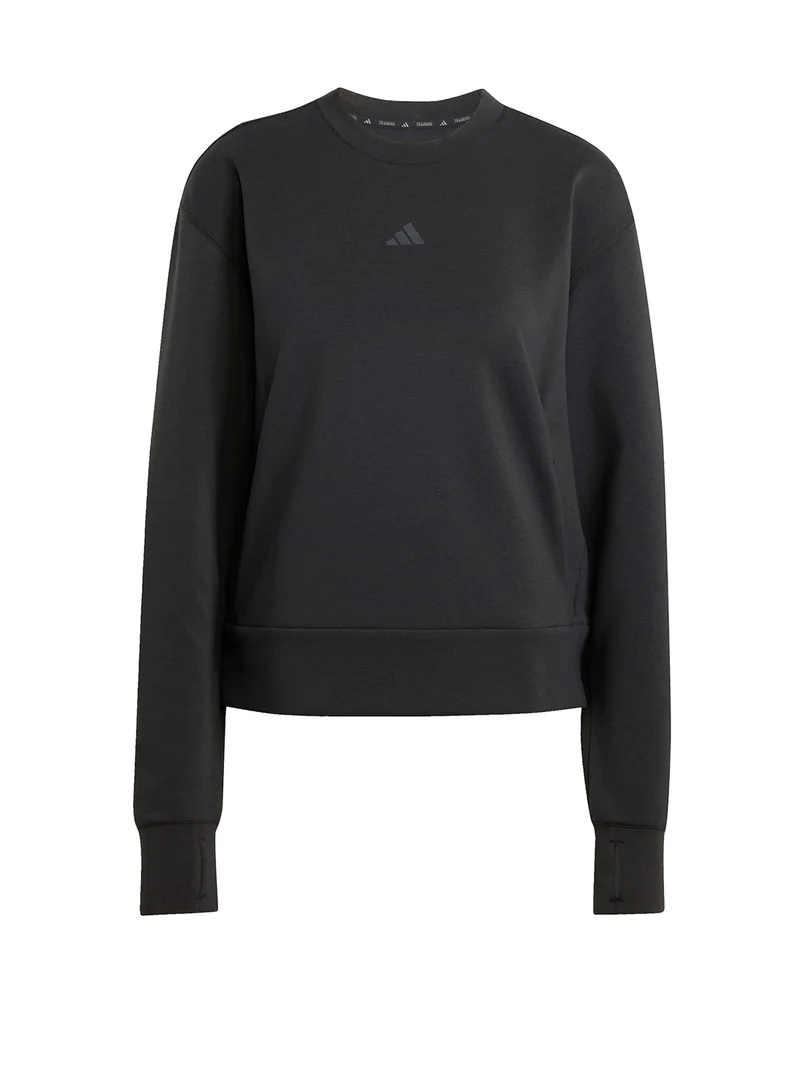 adidas سويت شيرت تدريب دافئ