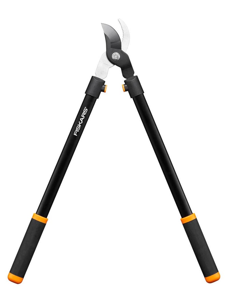 Fiskars Bypass tree pruner for fresh wood, Non-stick coating, Hardened Precision Steel, Length: 81 cm, Black, L11, 1027541 - Image 1