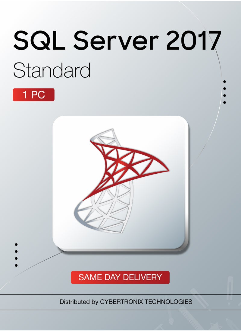 Office - SQL Server 2017 Standard 1PC | Digital License | Same-Day Delivery - Image 1