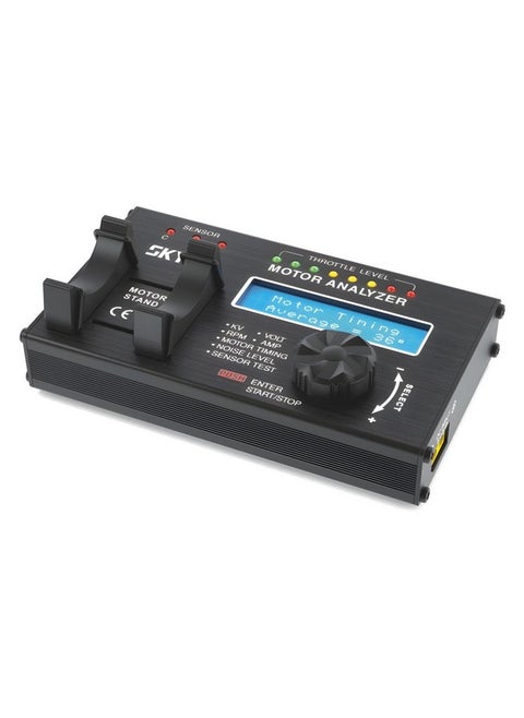Brushless Motor Analyzer: Motor Kv, Rpm, Timing Measurement, Hall Sensor Check, Brushless Motor Tester With 2X16 Characters Lcd - Ideal For Rc Hobby