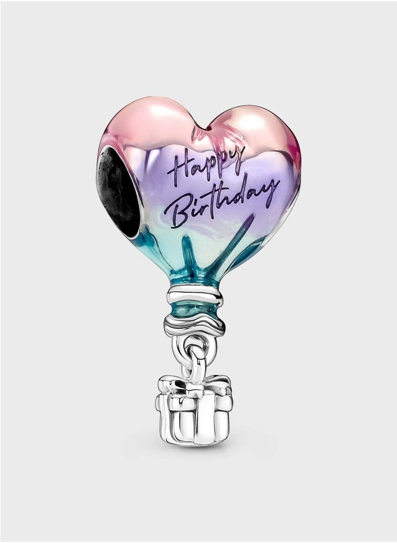 PANDORA Happy Birthday Hot Air Balloon Charm - Image 1