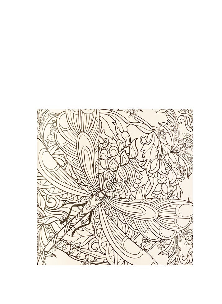 كتاب تلوين الماندالا -للبالغين، 20 صفحة إبداعية، علاج بالفن لتخفيف التوتر - Image 5