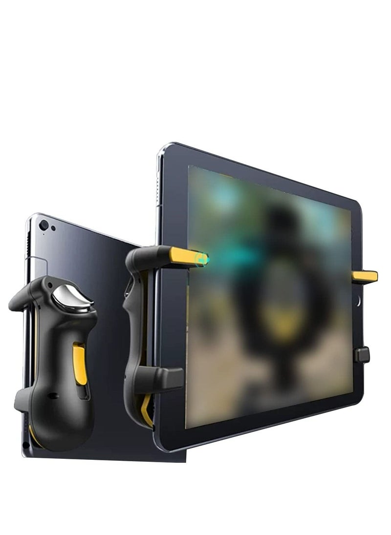 Generic - 2-Piece Mobile Tablet Controller Gamepad Wireless Gaming Joystick with Finger Covers - Image 1