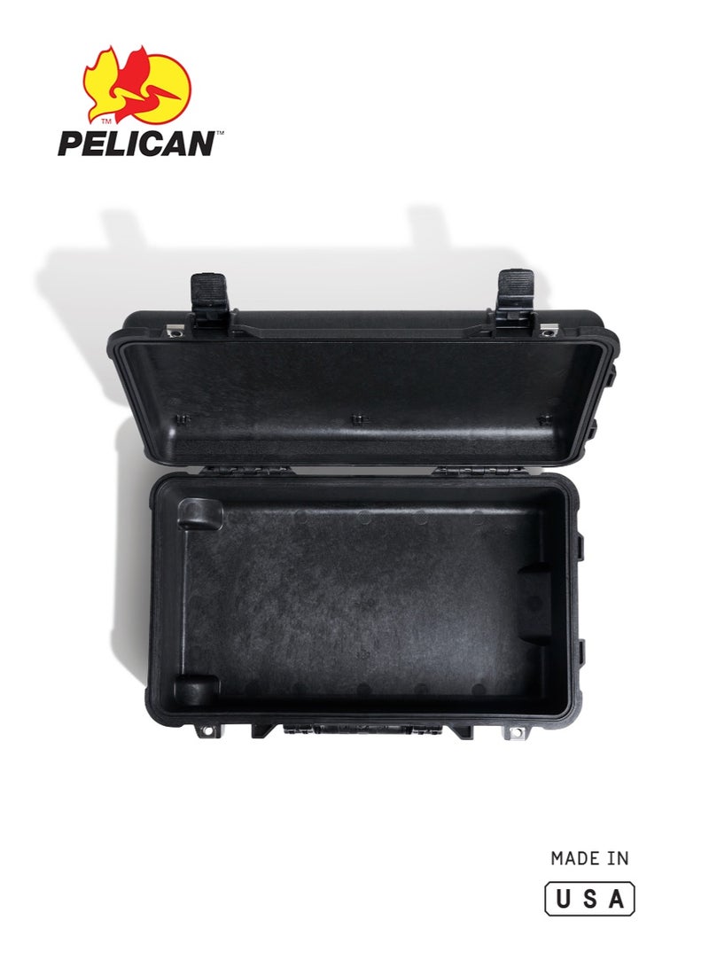 Pelican 1510 Protector Carry-On Case No Foam, Black, IP67 Waterproof Rolling Hard Case - Image 2