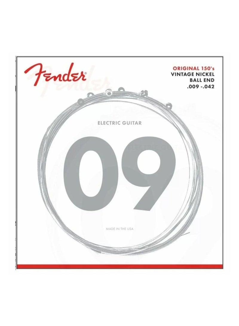 FENDER Fender 0733150403 3150L Original Bullets Pure Nickel Electric Strings .009-.042 