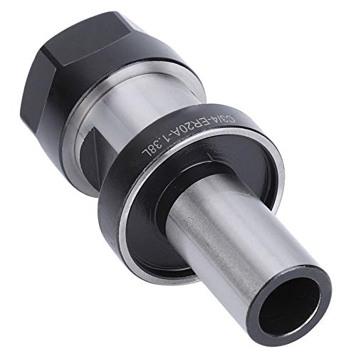 Naroote Collet Chuck 3/4 Extension Er20 Collet Set Router Collet Extension R8 Collet,Shaped Chuck Collet Lengthen Tool Carving Machine Part 3/4in C3/4 ER20A 1.38L - Image 2