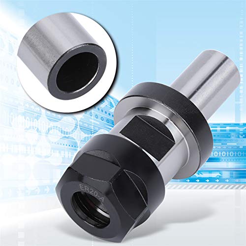 Naroote Collet Chuck 3/4 Extension Er20 Collet Set Router Collet Extension R8 Collet,Shaped Chuck Collet Lengthen Tool Carving Machine Part 3/4in C3/4 ER20A 1.38L - Image 5