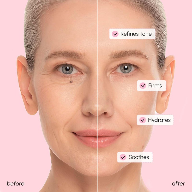 MAREE Collagen Acne Clearing Polishes - Toner Pads with Retinol - Minimizing Wrinkle Zero Pore Pads - Hydrating Toning Collagen Pad with Retinol & Centella Device - Anti Aging Brightening Wipes - Image 5