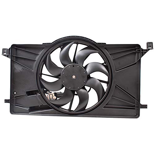 Brock Replacement Radiator Cooling Fan Assembly w/Control Module For 12-18 Focus 2.0L & 12-18 Focus Electric replaces CV6Z8C607R BV6Z8C607K - Image 3