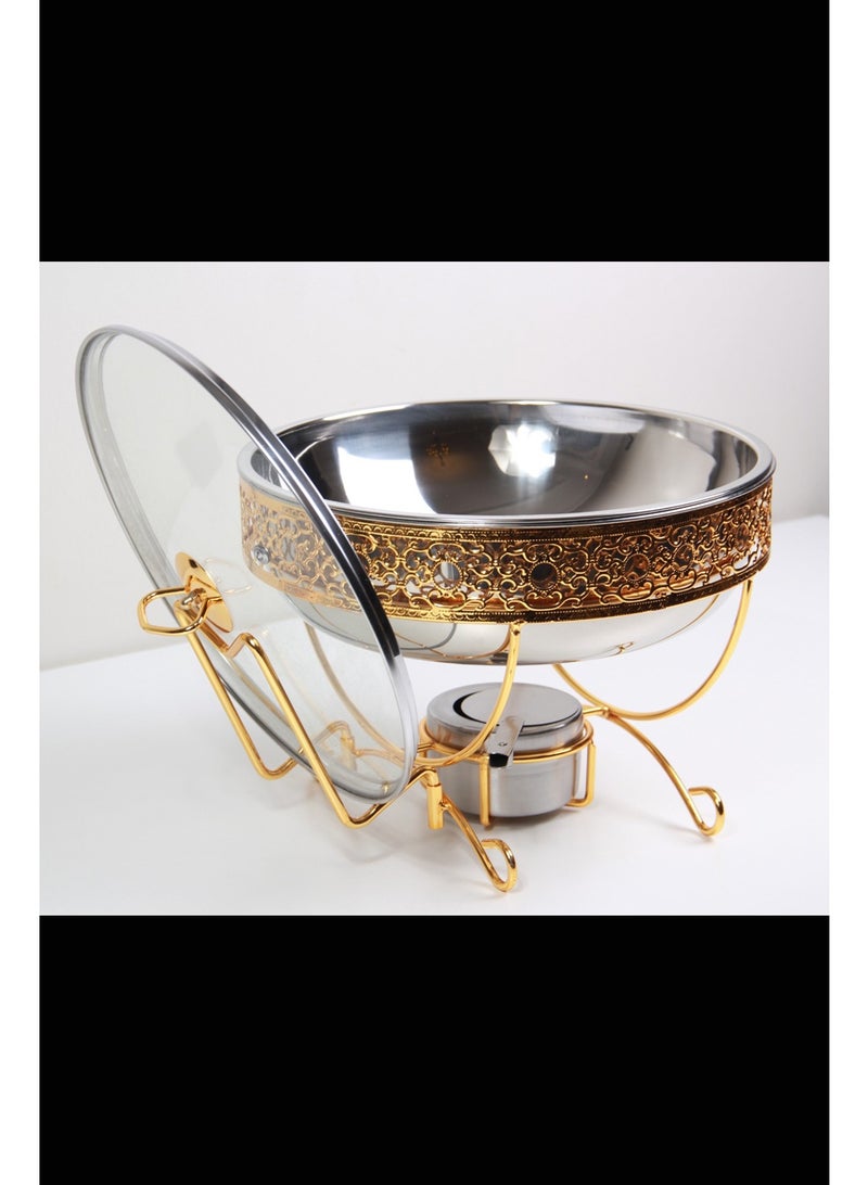 Food warmer with lid and handles - Image 5