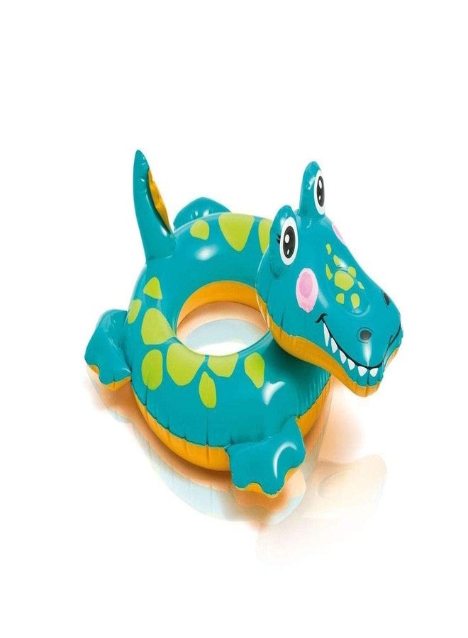 HONGID Inflatable Pool Float Set, Kids Swim Ring, 1 Pack, Llama Crocodile Unicorn Design, Colorful Animal Theme - Image 4