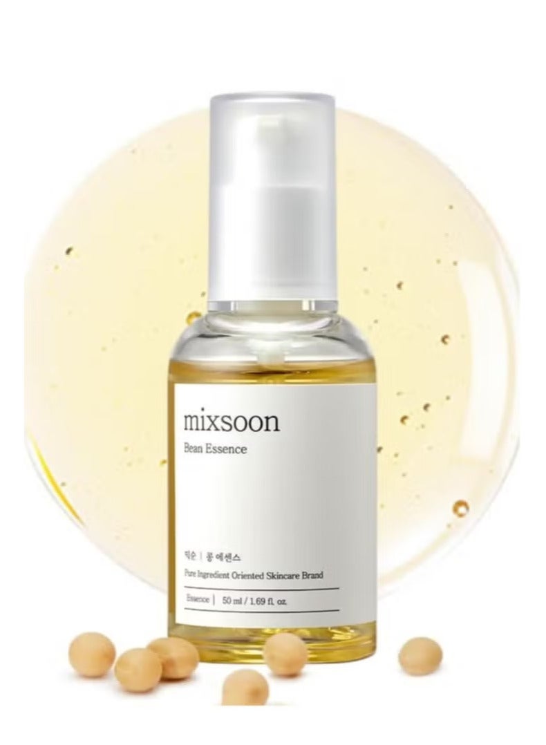 mixsoon Bean Essence 1.69 fl oz / 50ml | Natural fermented soybean serum for moisturization and skin nourishment | Cruelty Free