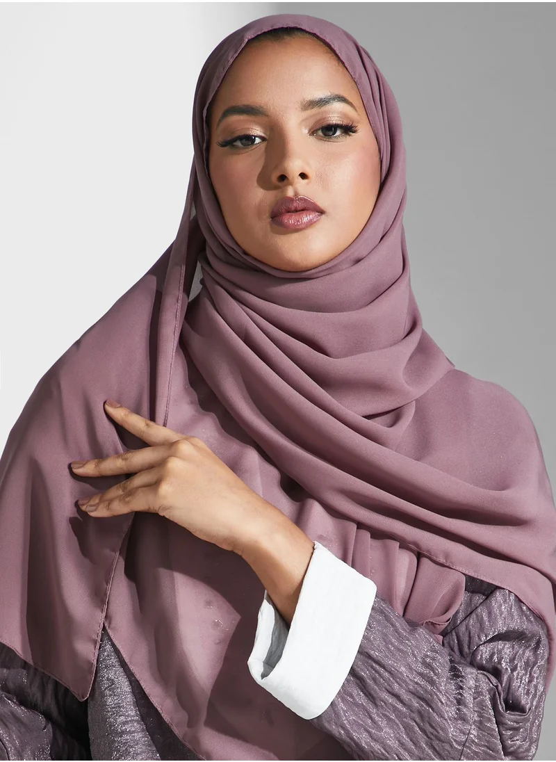 Aara Flared Sleeve Lapel Detail Abaya