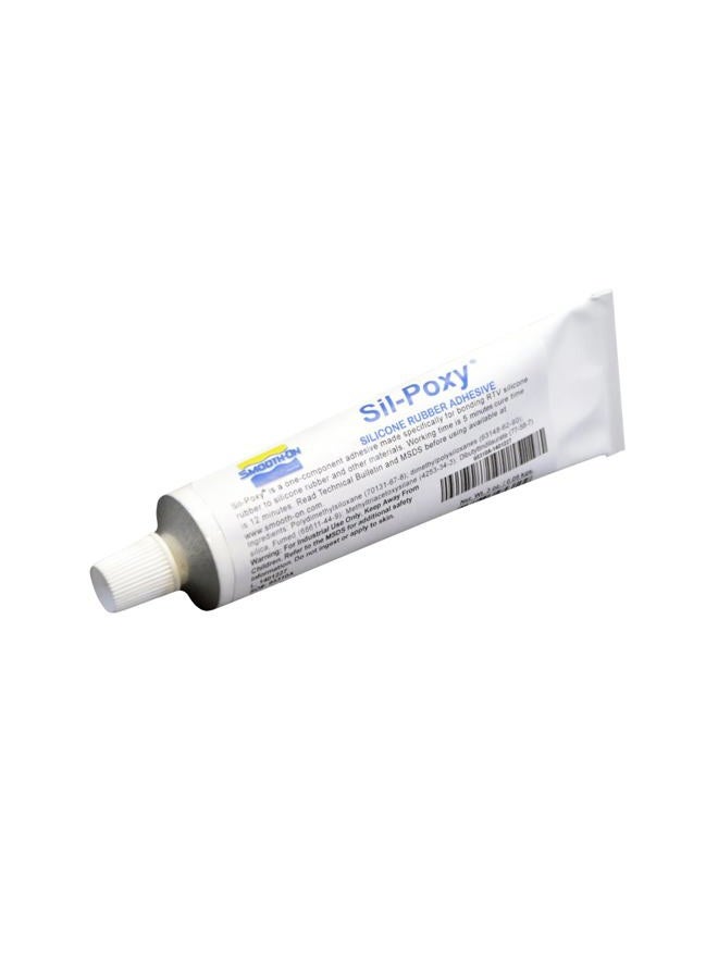 Smooth-On Sil-Poxy Silicone Adhesive - 3 Ounce Tube - Image 1