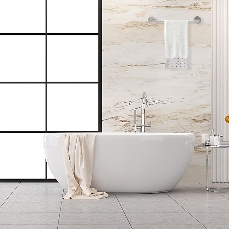 TIDTALEO Stainless Steel Towel Bar 304 Bathroom Towel Hanger Wall-Mounted Single Rod 40cm No Drilling Bathroom Hardware Holder for Home Use - Image 5