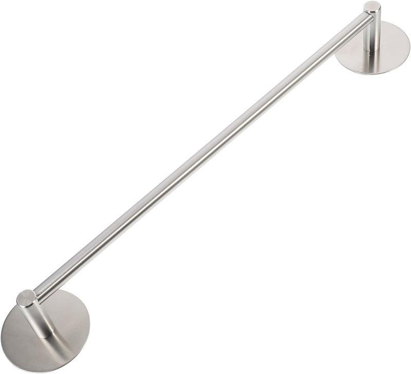 TIDTALEO Stainless Steel Towel Bar 304 Bathroom Towel Hanger Wall-Mounted Single Rod 40cm No Drilling Bathroom Hardware Holder for Home Use - Image 1