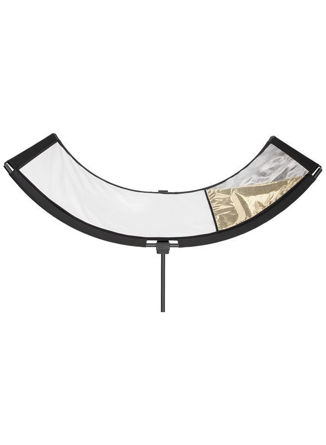 Westcott Eyelighter 3 - The Original Curved Reflector. Includes Silver, White, and Sunlight Fabrics for Portrait and Headshot Photgraphy - Image 1
