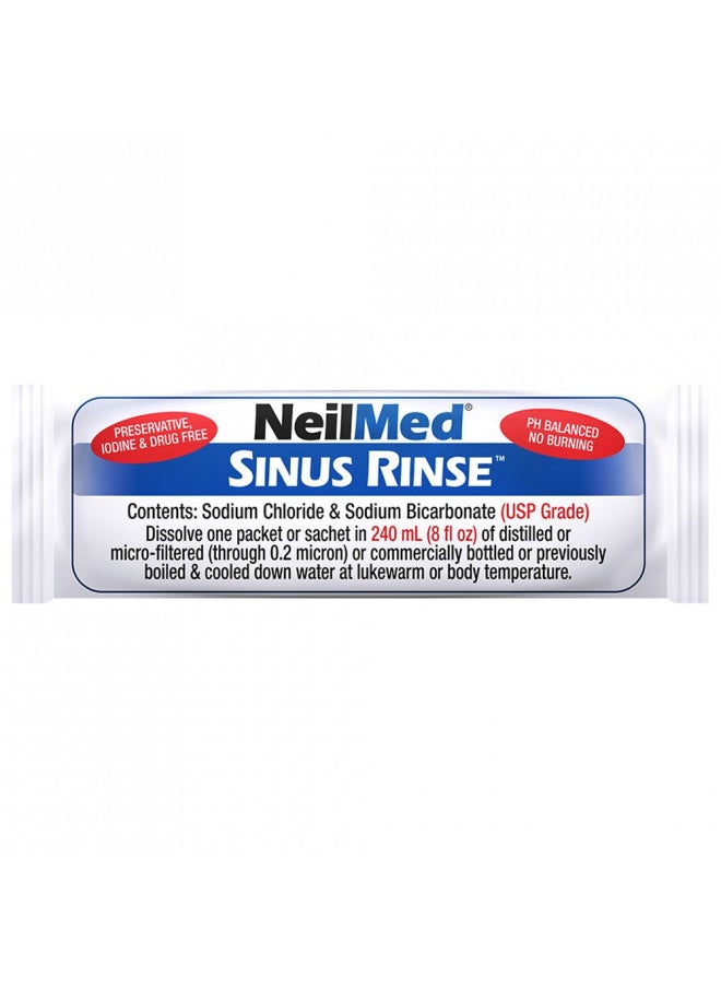 NeilMed - NeilMed NasaFlo Unbreakable Neti Pot with 50 Premixed Packets - Image 1