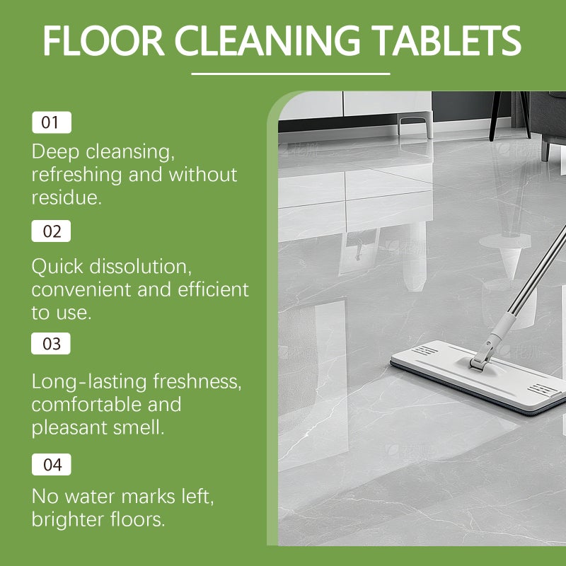 Jakehoe Floor Cleaning Tablets For Household Multi-Surface Cleaning, Suitable For Tile, Wood Flooring, And Bathroom Care - Image 3