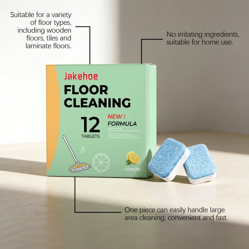 Jakehoe Floor Cleaning Tablets For Household Multi-Surface Cleaning, Suitable For Tile, Wood Flooring, And Bathroom Care - Image 4