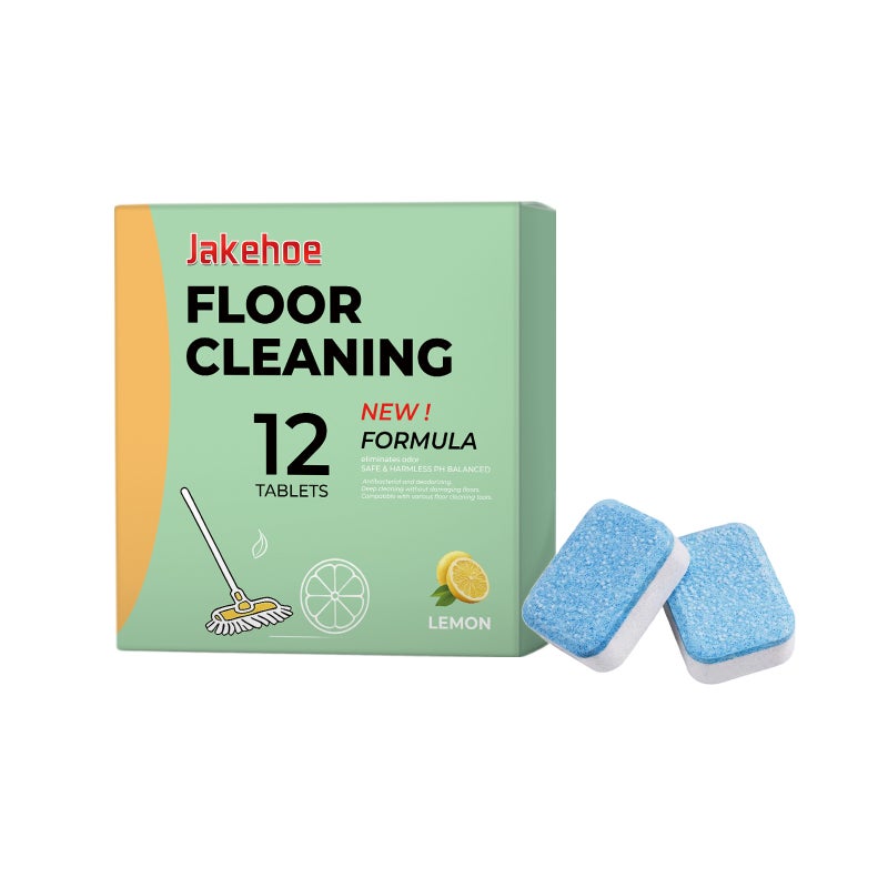 Jakehoe Floor Cleaning Tablets For Household Multi-Surface Cleaning, Suitable For Tile, Wood Flooring, And Bathroom Care - Image 1