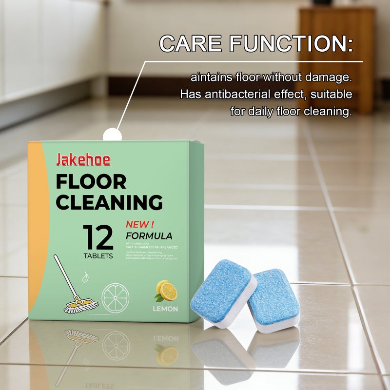 Jakehoe Floor Cleaning Tablets For Household Multi-Surface Cleaning, Suitable For Tile, Wood Flooring, And Bathroom Care - Image 5