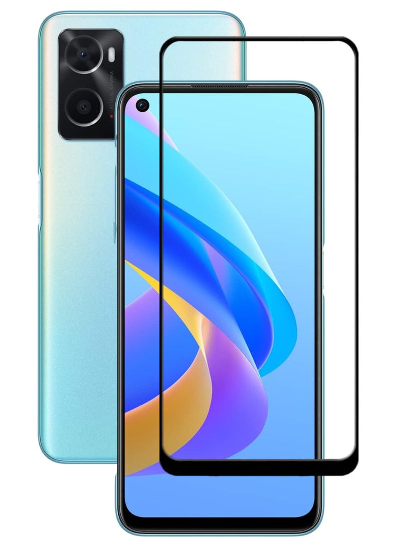 ACLIX Antistatic ESD Dustproof Premium Quality High Definition Tempered Glass Screen Protector Designed For Oppo A76 - Image 1