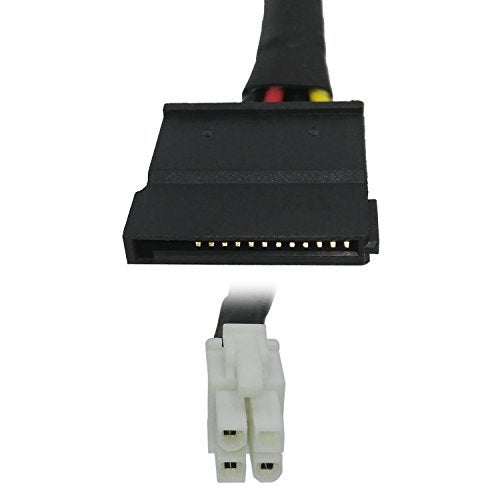 COMeap (3-Pack SATA Power Cable for Lenovo Motherboard, ATX 4 Pin to SATA Hard Drive HDD Power Adapter Extension 12-inch(30cm) - Image 4