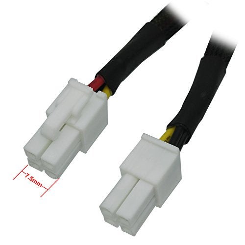 COMeap (3-Pack SATA Power Cable for Lenovo Motherboard, ATX 4 Pin to SATA Hard Drive HDD Power Adapter Extension 12-inch(30cm) - Image 3