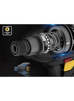 CATERPILLAR .Cat DX71 18V  215N Cordless Impact Driver, High-Torque Impact Driver, Brushless Impact Driver with 3 Speed Settings – 2 Batteries & Charger Included  - Image 5