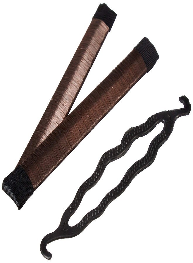Chanderkash Stylish Hair Bun/Puff Maker (2 Pieces) With Black Juda Maker For Women'S - Image 2