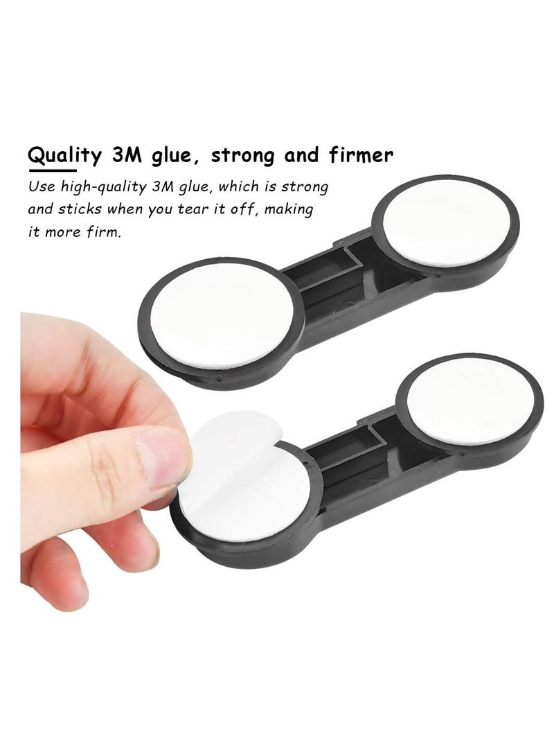 رات سو 12 حزمة خزانة سلامة الطفل أقفال الأطفال هي قفل السلامة قفل اليد المضادة للضغط الأطفال هي خزانة الباب قفل حماية الطفل المقاعد المقفلة للأدراج الخزانات فرن فرن المرحاض - Image 5